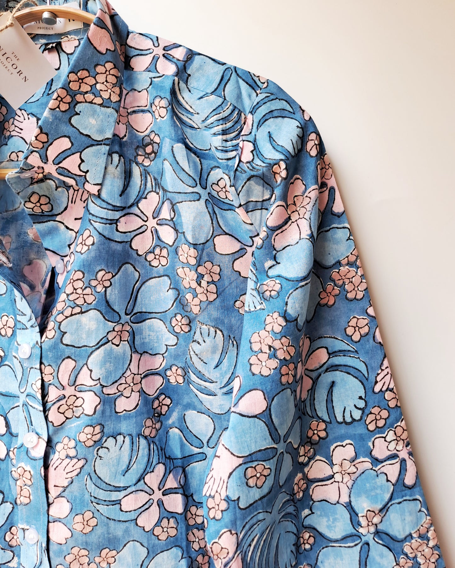 Azure Bloom Women's Shirt