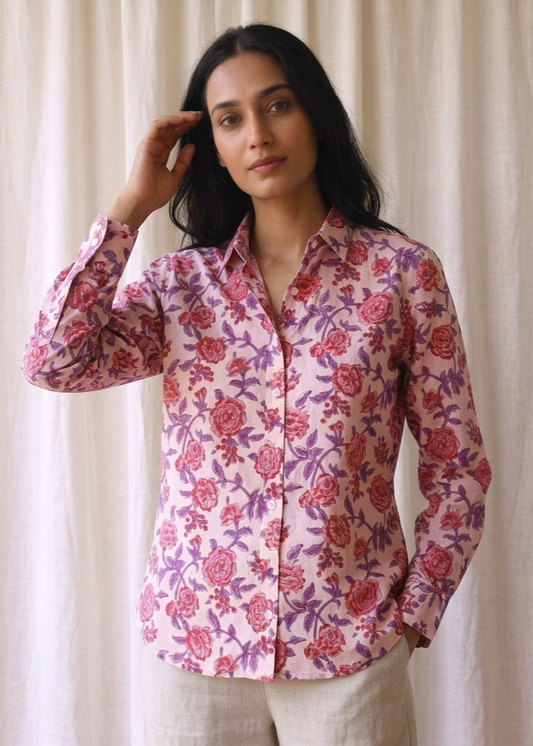 Gulabi Rose Trail Women's Shirt