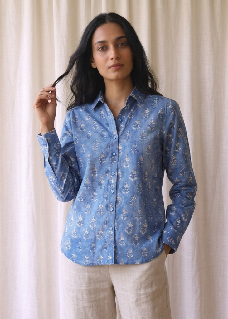 Indigo Buti Women's Shirt
