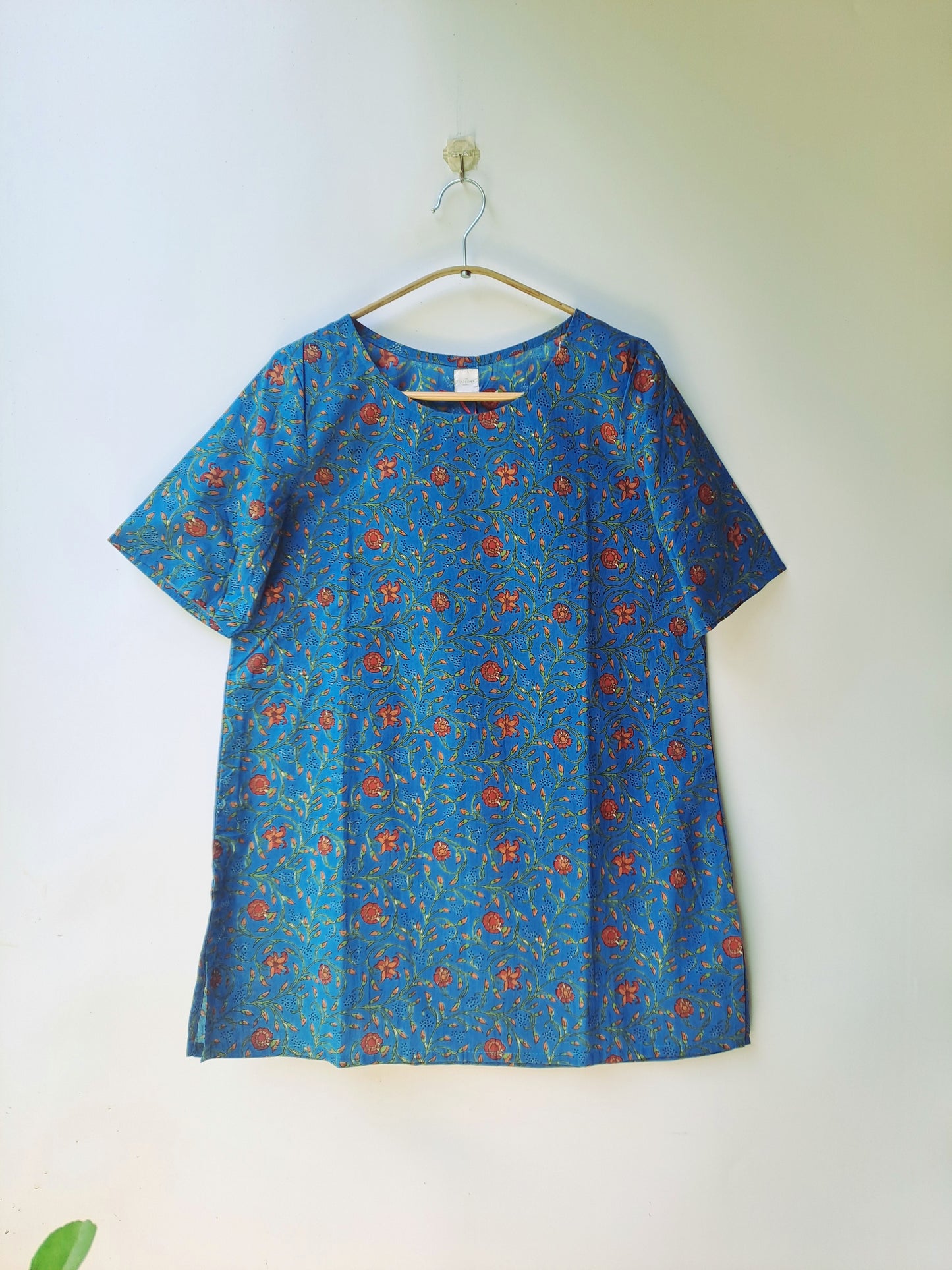 Royal Bagh Print Cotton Kurti