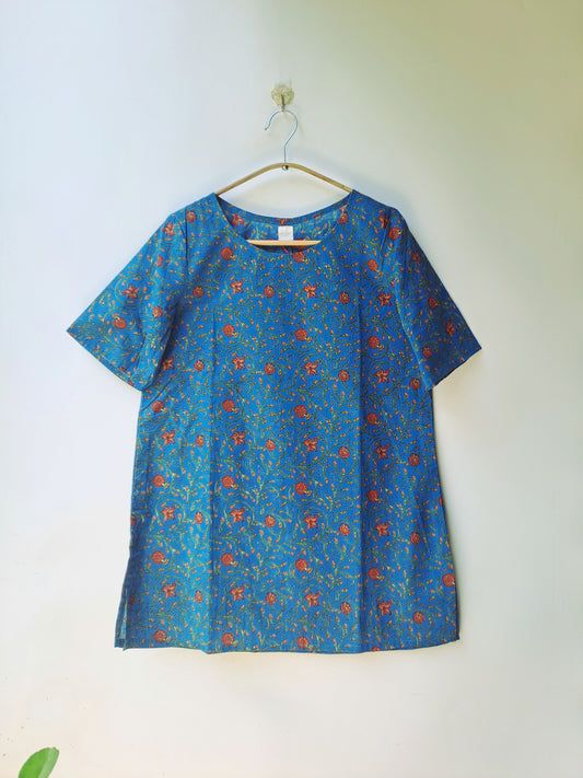 Royal Bagh Print Cotton Kurti