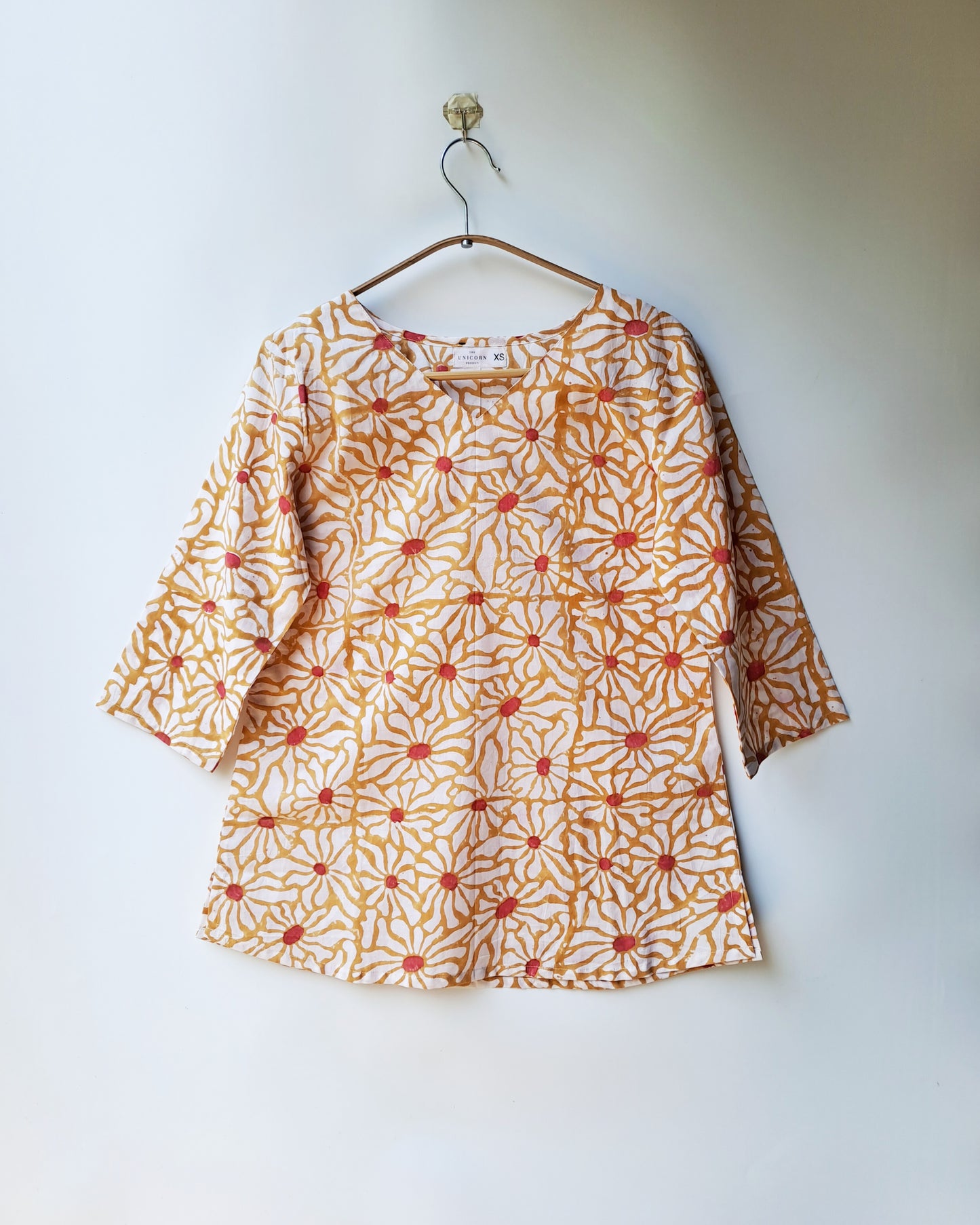 Sunflower Gold Short Top