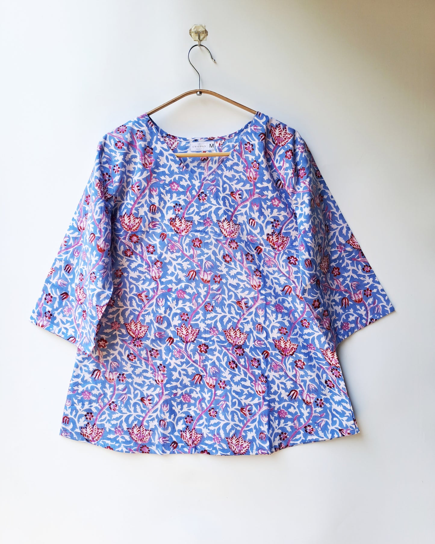 Tropical Blue Short Top