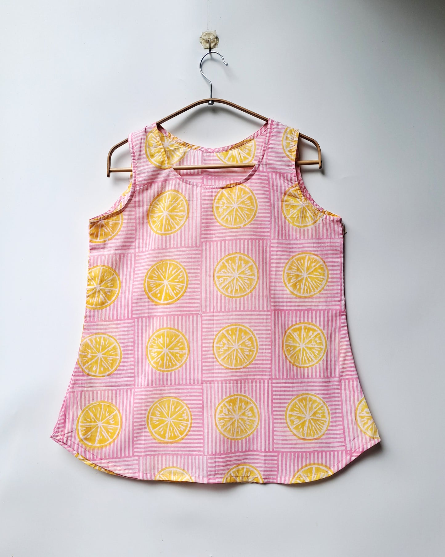 Pink Lemon Slice Top